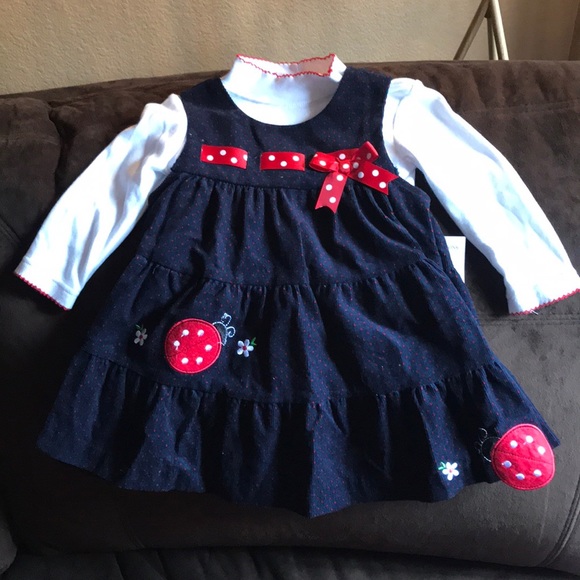 Girls Corduroy Dress - Picture 1 of 4